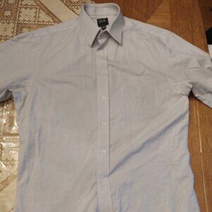 Men's tailored fit business casual dress shirt - plaid